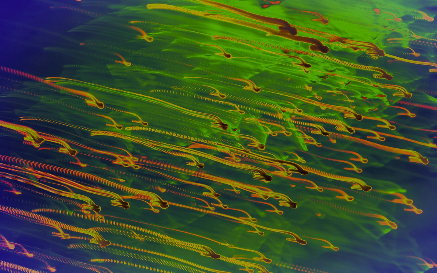 Abstract green and yellow background